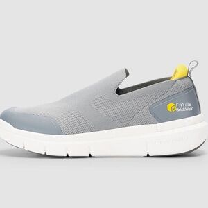 Fit Ville Gray Men's Brisk Walk Sneakers Slip On Shoes Size 9 Wide
